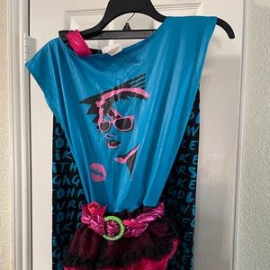 Child/Tween XL 80s Valley Girl Costume